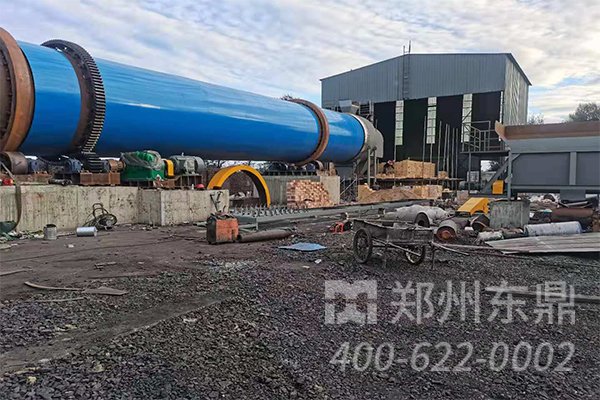 山西朔州煤泥烘干機(jī)生產(chǎn)線安裝現(xiàn)場(chǎng)